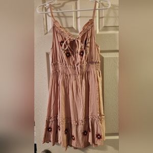 Cute Summer dress sz Large light pink